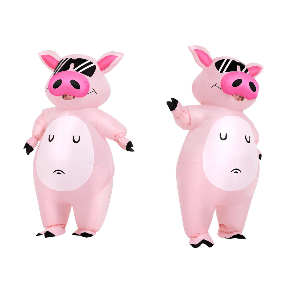 Cartoon-Tier-Ferkel-Aufblasbar – Womens Suit Bewertung und Preis