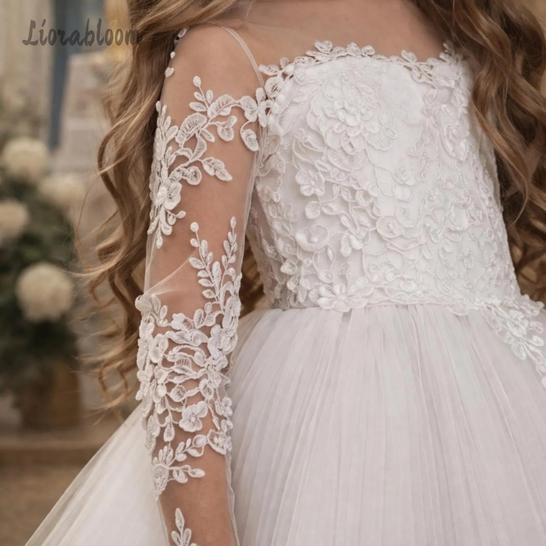 Mädchen-Spitzen-Hochzeitskleid – Formal Skirt Bewertung und Preis