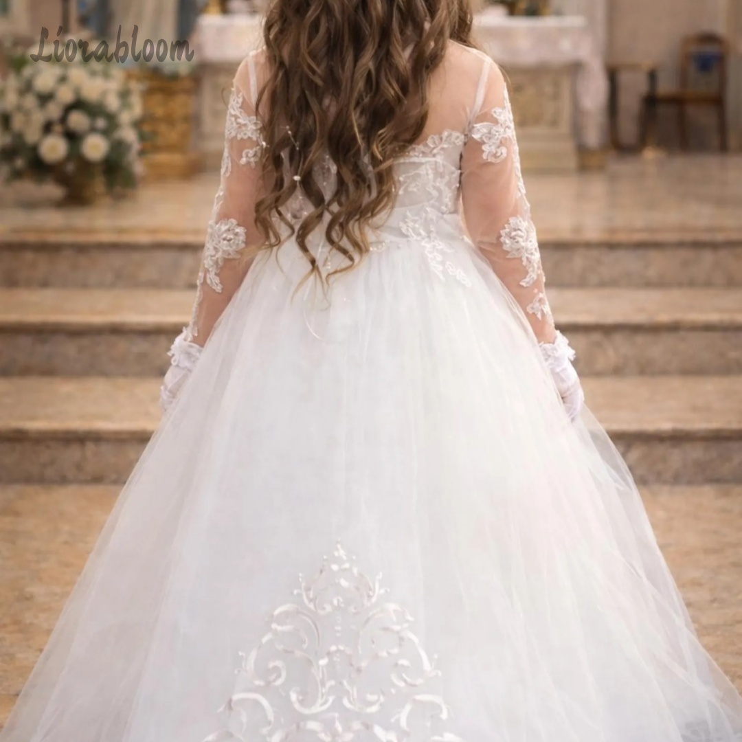 Mädchen-Spitzen-Hochzeitskleid – Formal Skirt Bewertung und Preis