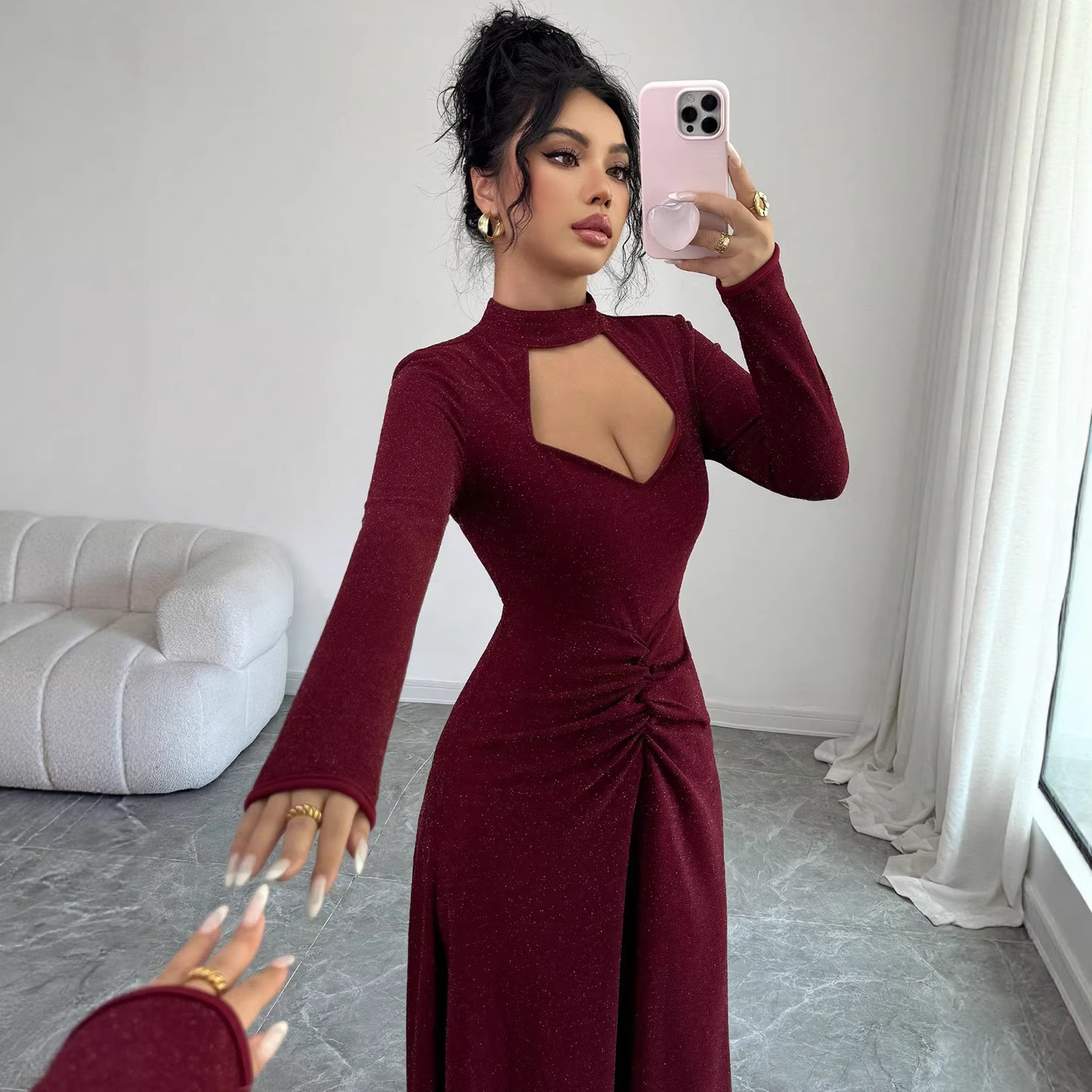 20256 Frühling Sexy Figurbeton – Midi Dress Bewertung und Preis