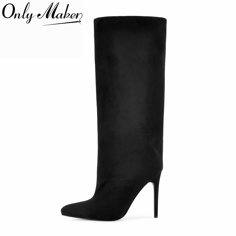 Onlymaker Schwarze kniehohe St – Formal Dress Bewertung und Preis