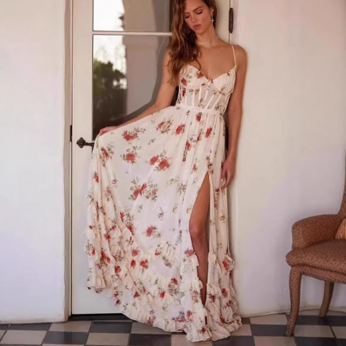 2026 Bedrucktes Midi-Kleid, El – Midi Dress Bewertung und Preis