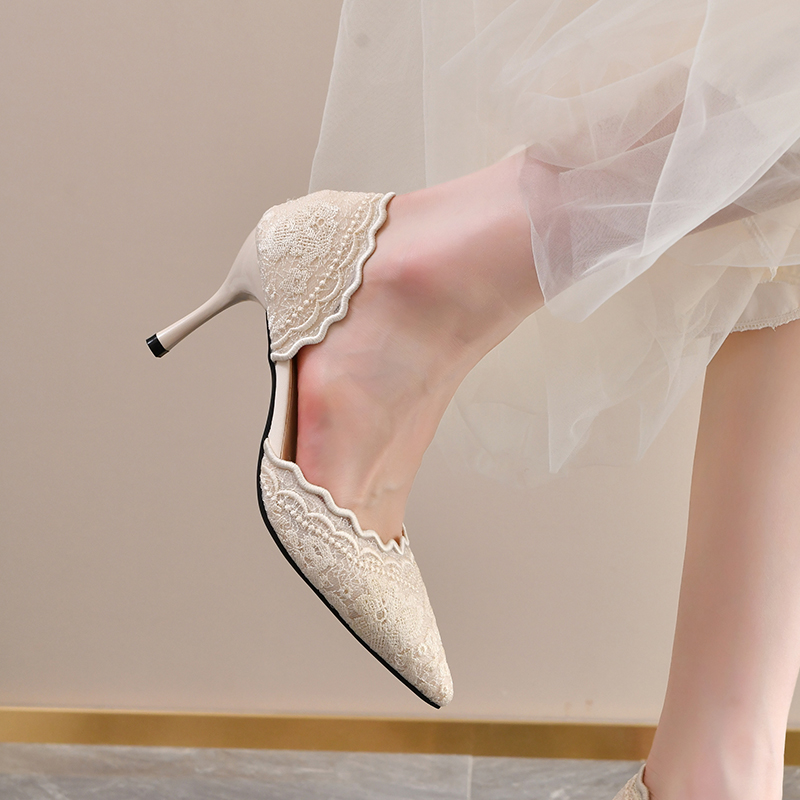 Spitze High Heels mit Spitze f – Womens Heels Bewertung und Preis