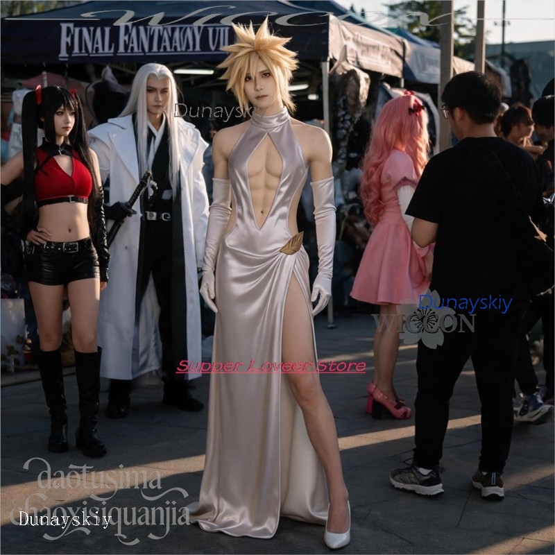 Anime Cosplay Halloween-Kostüm – Evening Gown Bewertung und Preis