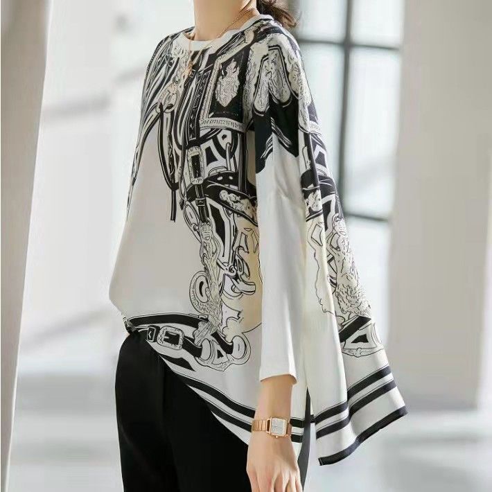 Simuliertes Seidenoberteil mit – Silk Blouse Bewertung und Preis