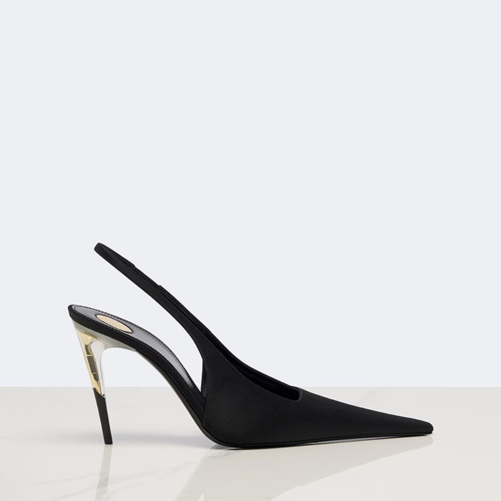 Damen-Satin-Stilettos mit spit – Formal Dress Bewertung und Preis