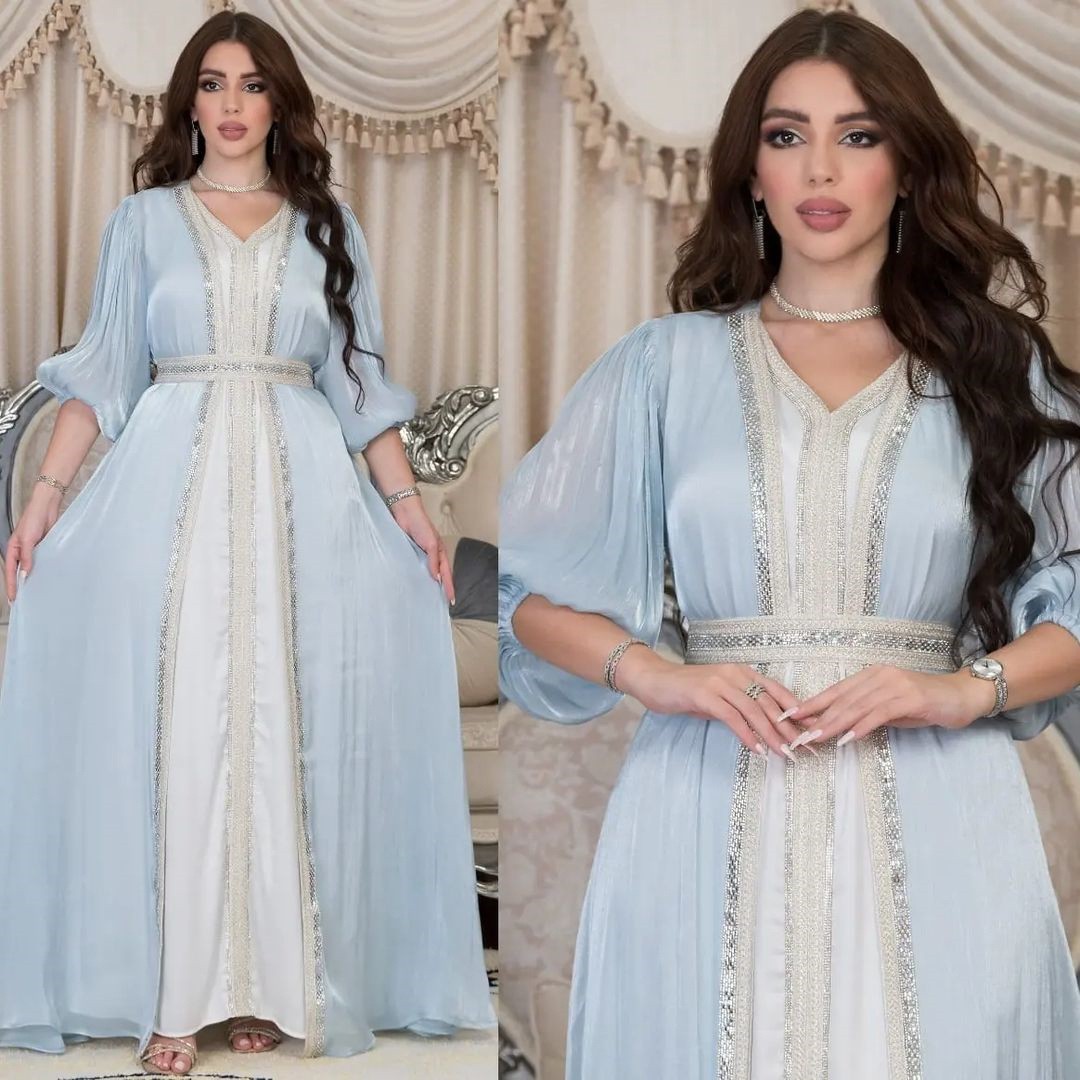 Lavendel-Paillettenkleid mit V – Evening Gown Bewertung und Preis